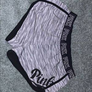 Pink athletic shorts